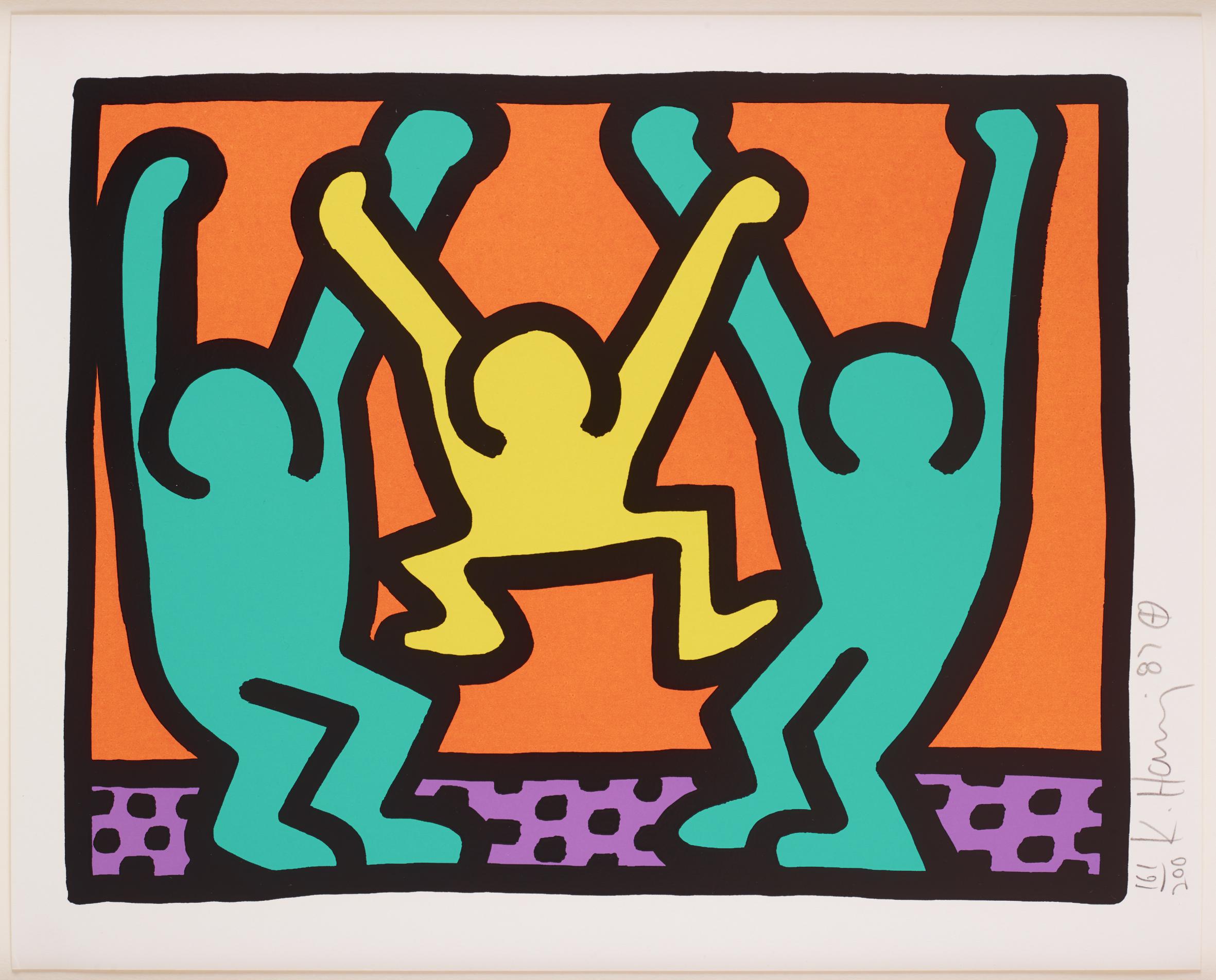 Pop Shop I (B) by Keith Haring