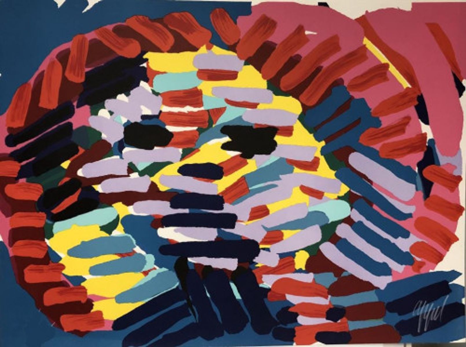 Once I Was The Sun by Karel Appel