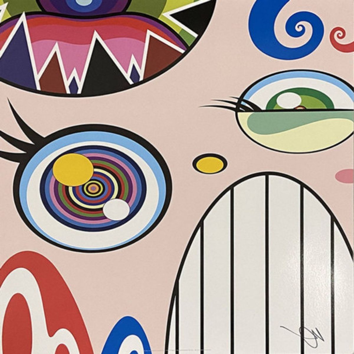 Untitled I from We Are the Square Jocular Clan by Takashi Murakami