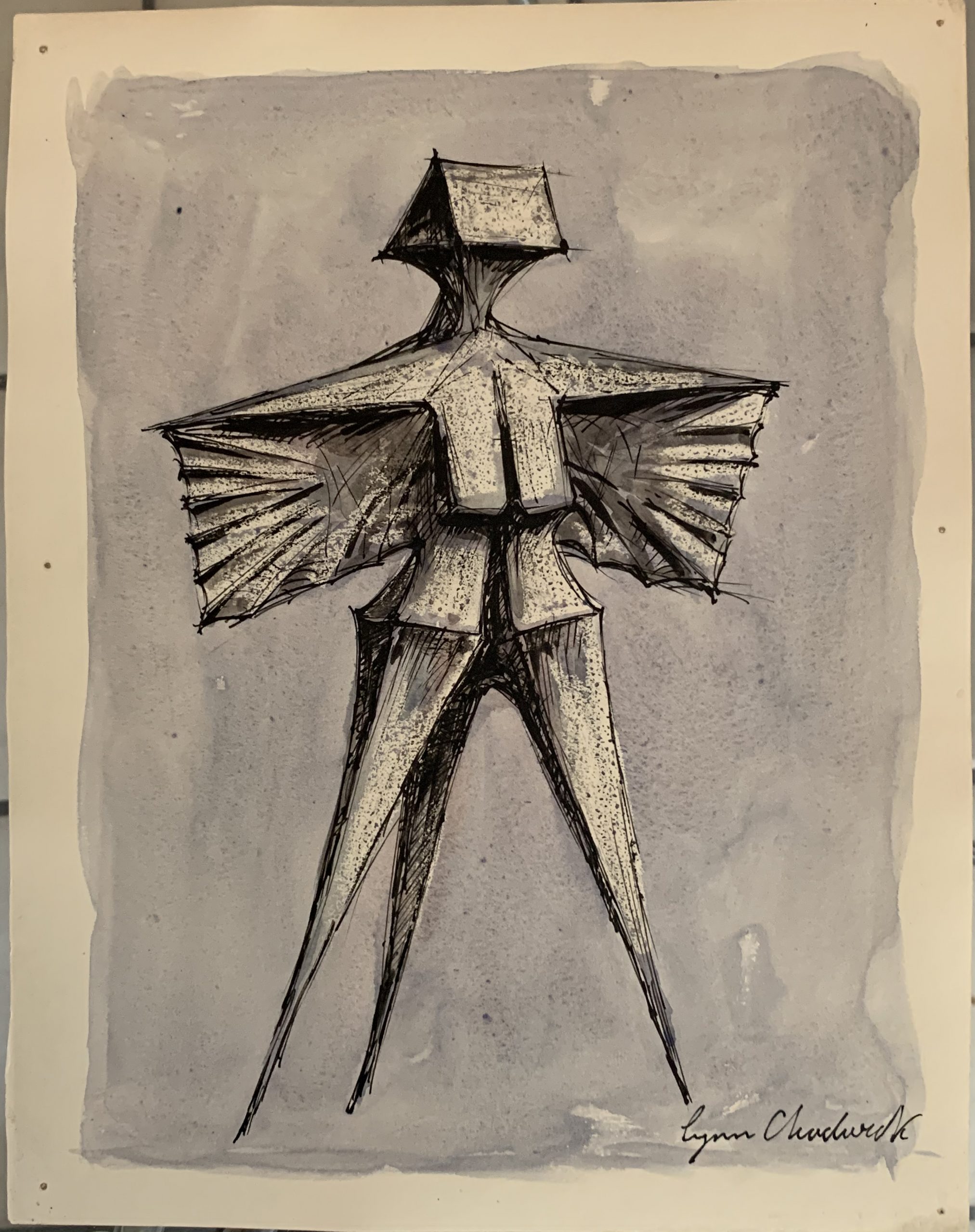 Untitled, Winged Figure by Lynn Chadwick