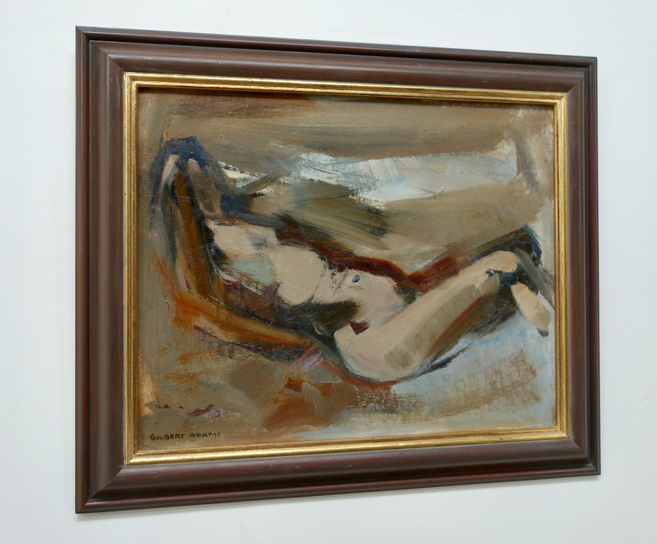 Reclining Nude by Gilbert Adams