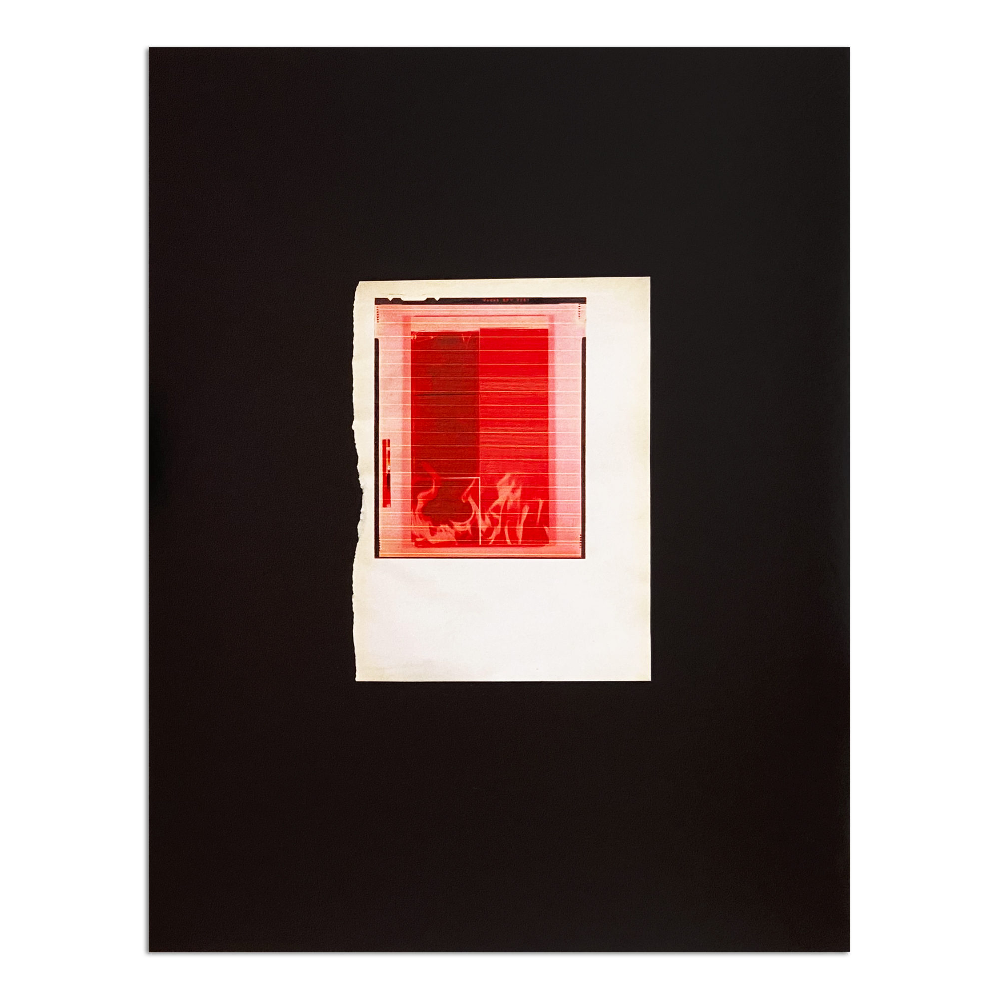 Red Fire for SMC by Wade Guyton