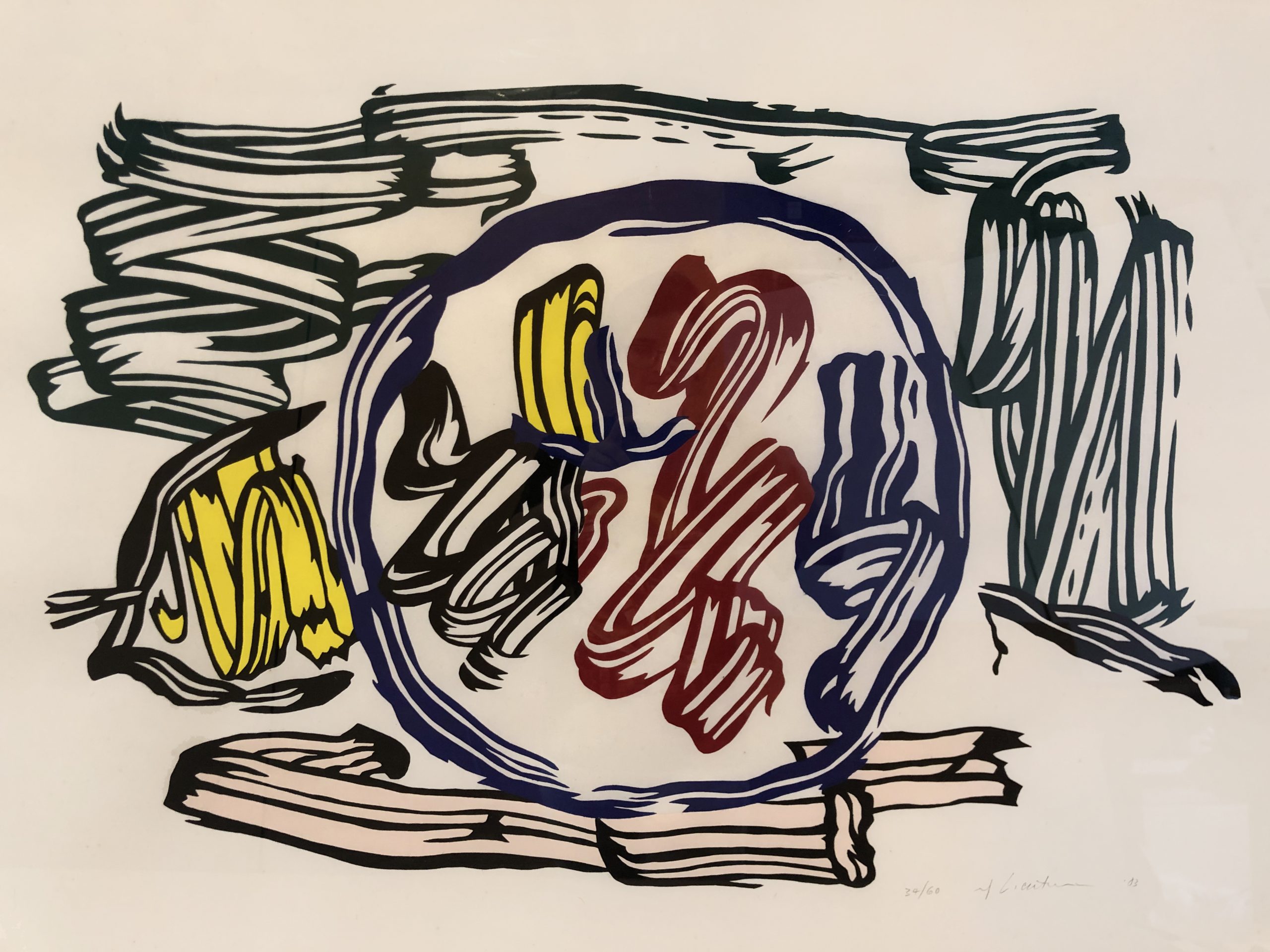 Apple and Lemon by Roy Lichtenstein