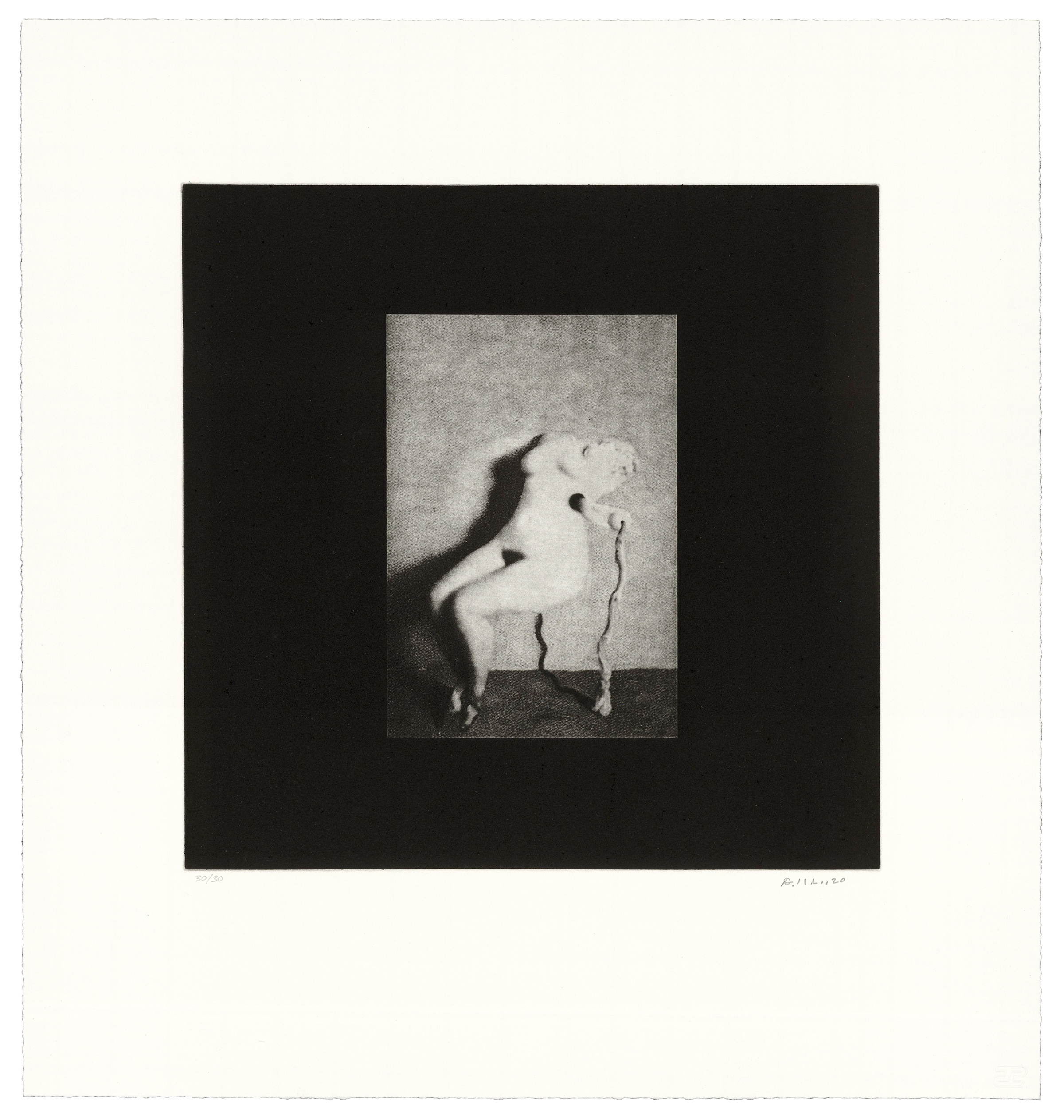 Distorted Nude Photogravure #3 by David Lynch