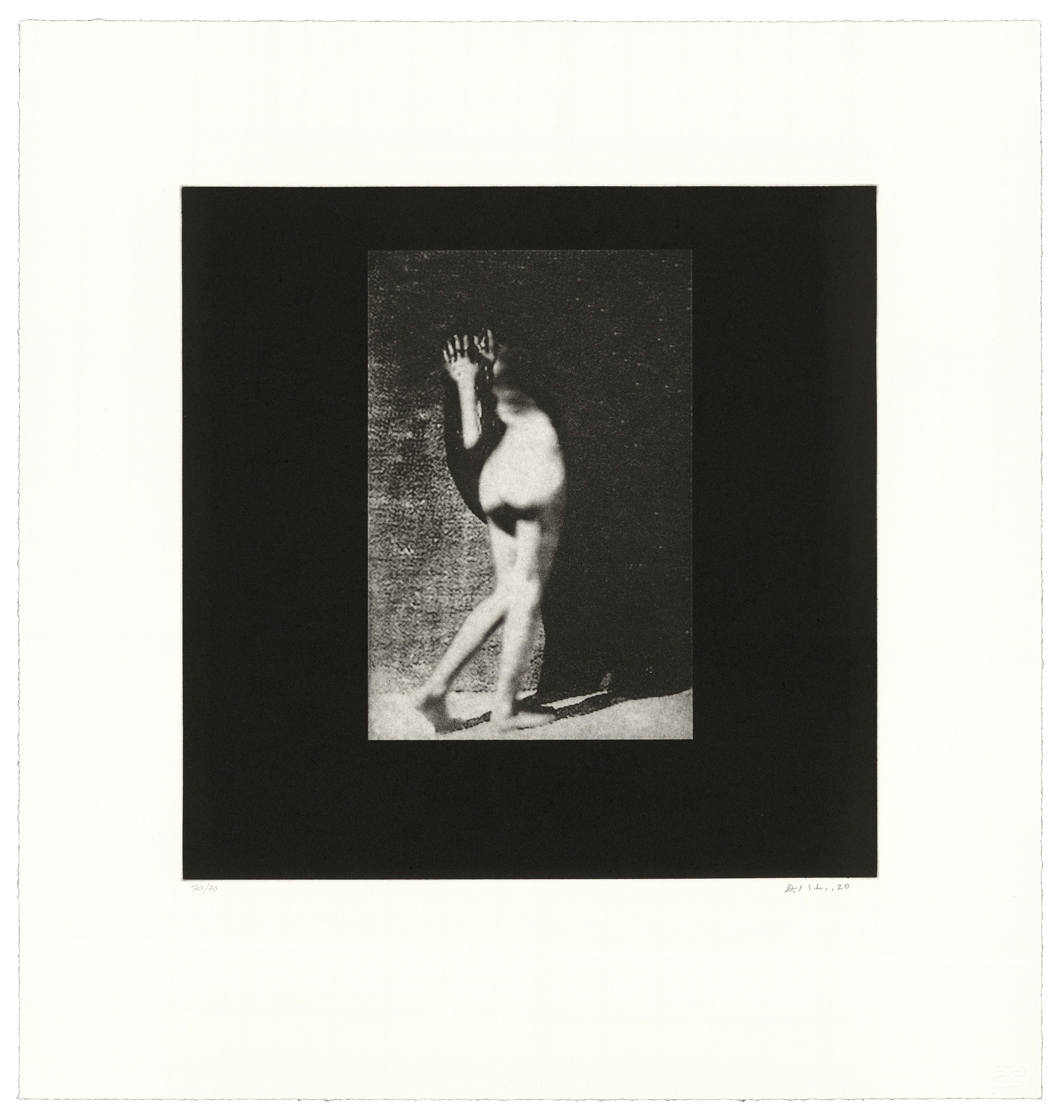 Distorted Nude Photogravure #4 by David Lynch