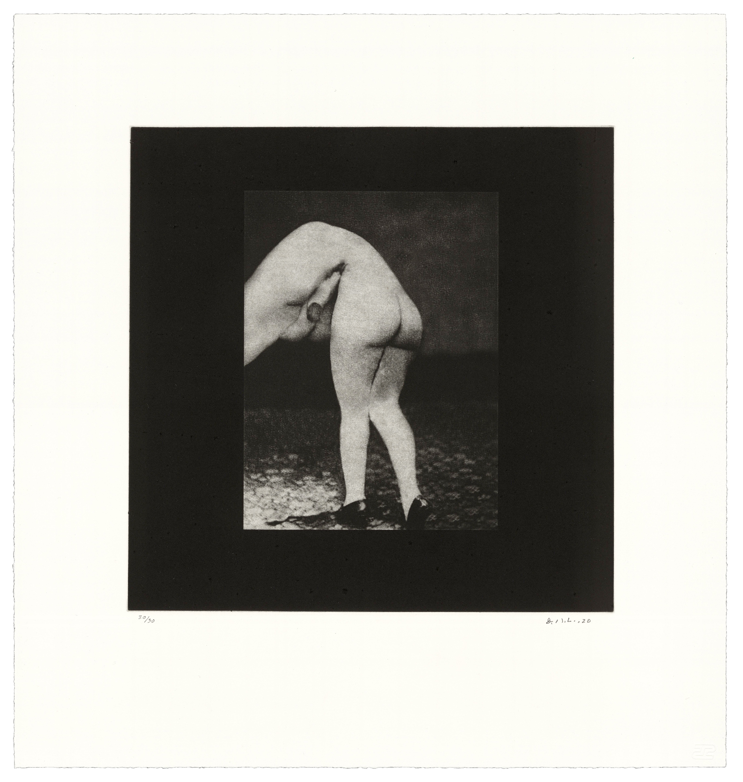 Distorted Nude Photogravure #5 by David Lynch