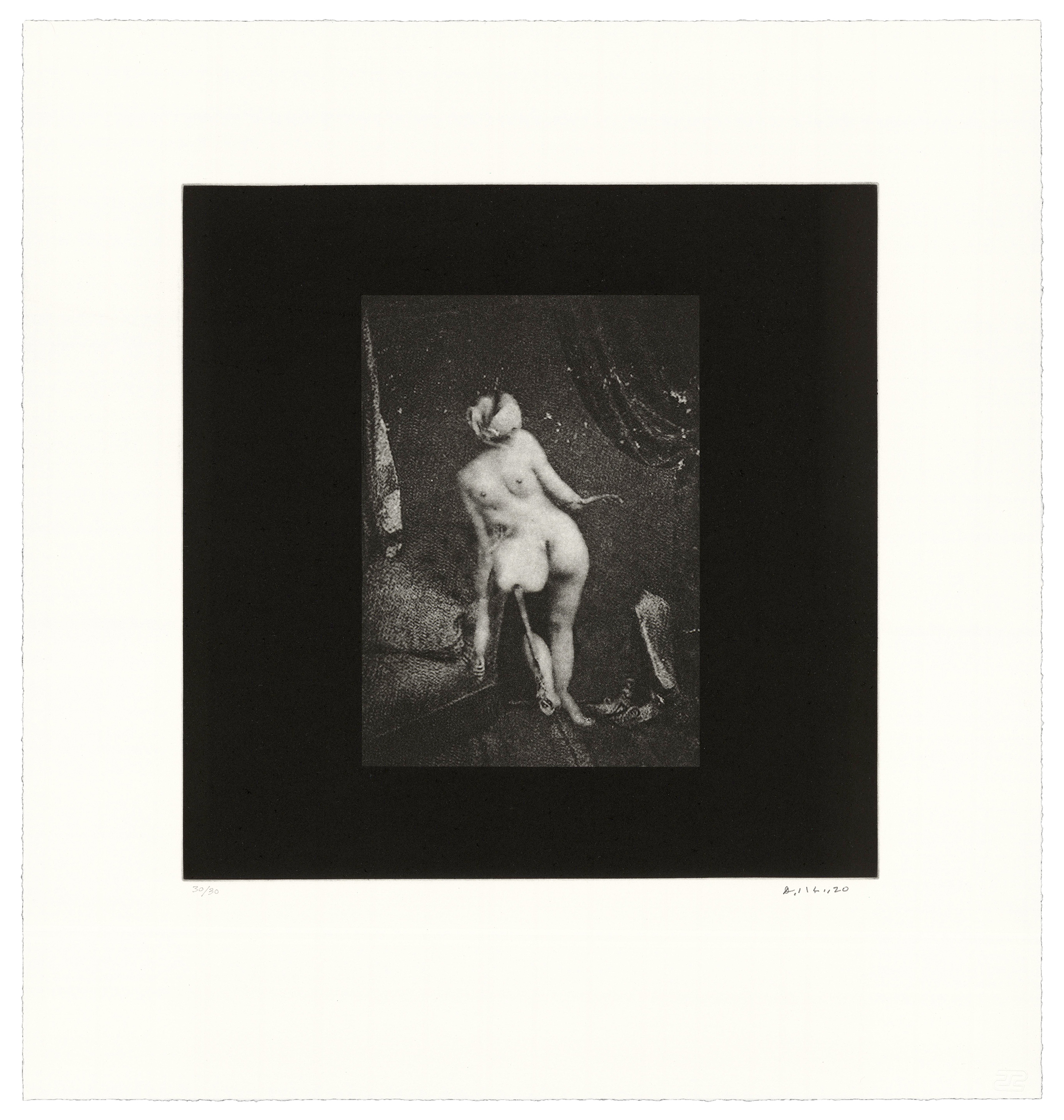 Distorted Nude Photogravure #11 by David Lynch