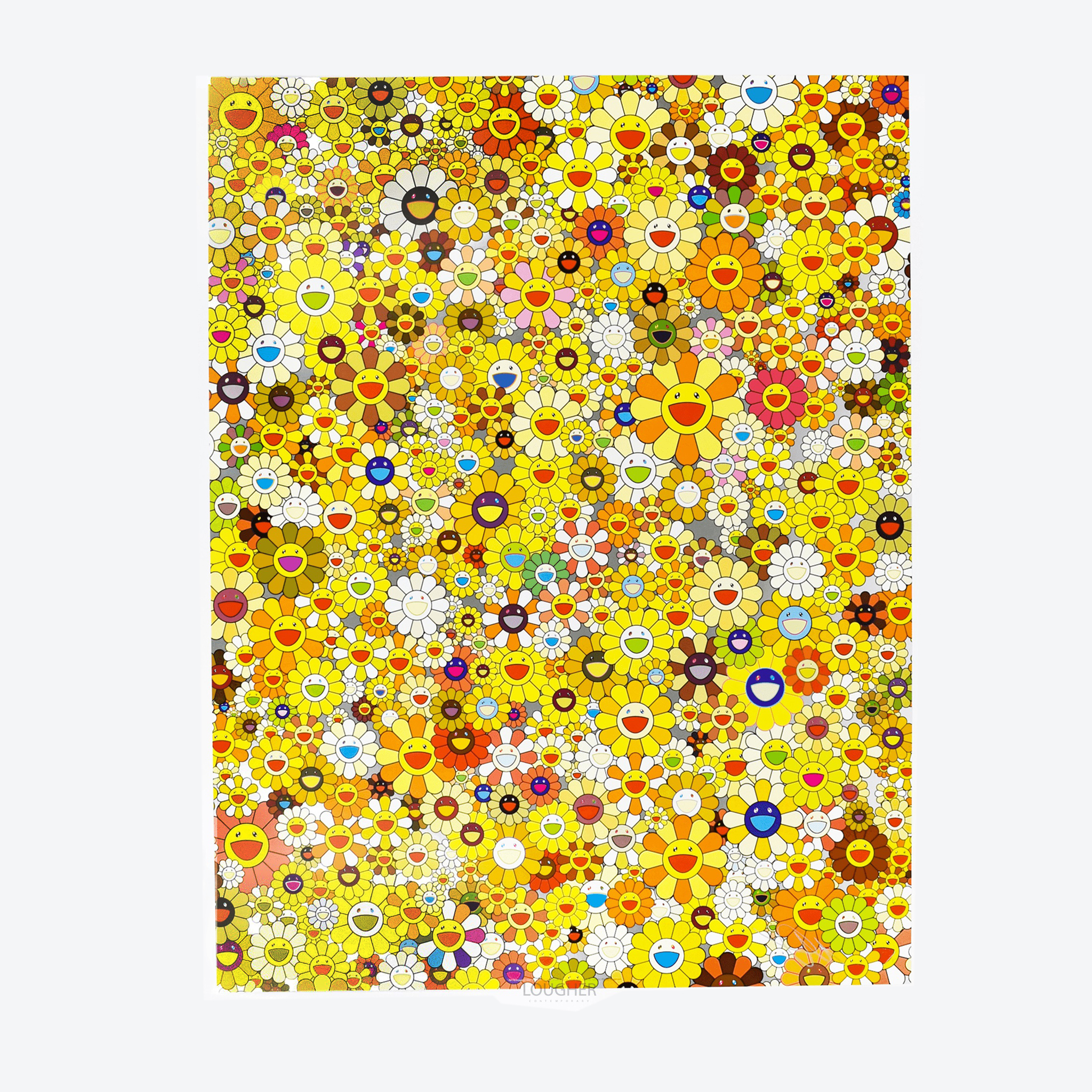 An Homage to IKB, 1957 E by Takashi Murakami