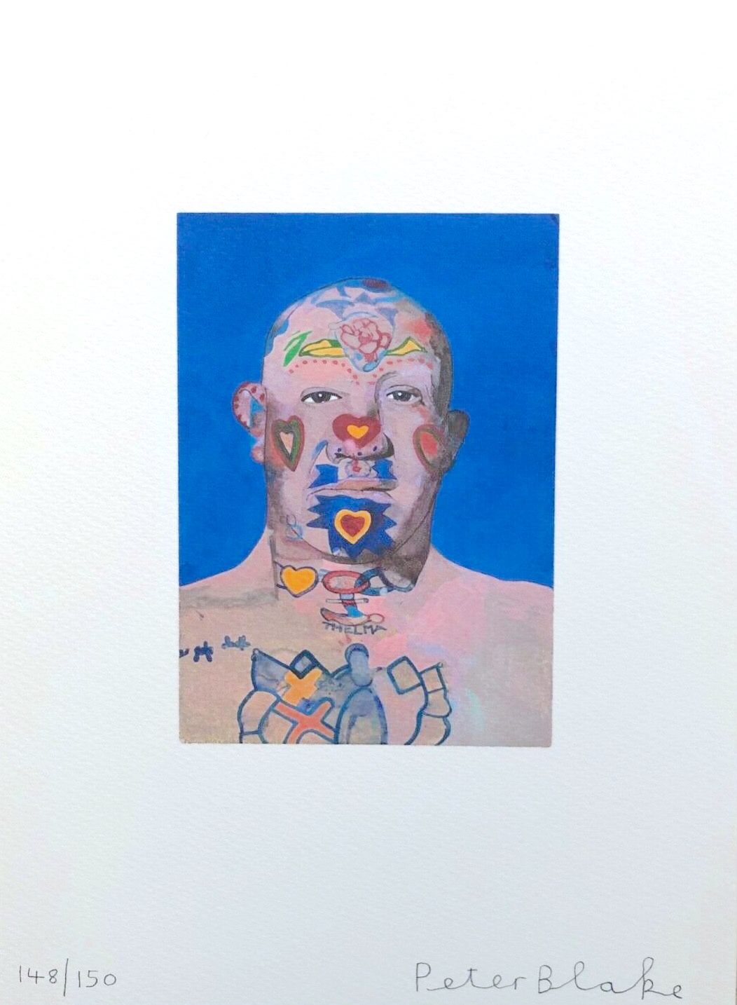 Tattooed Man by Peter Blake