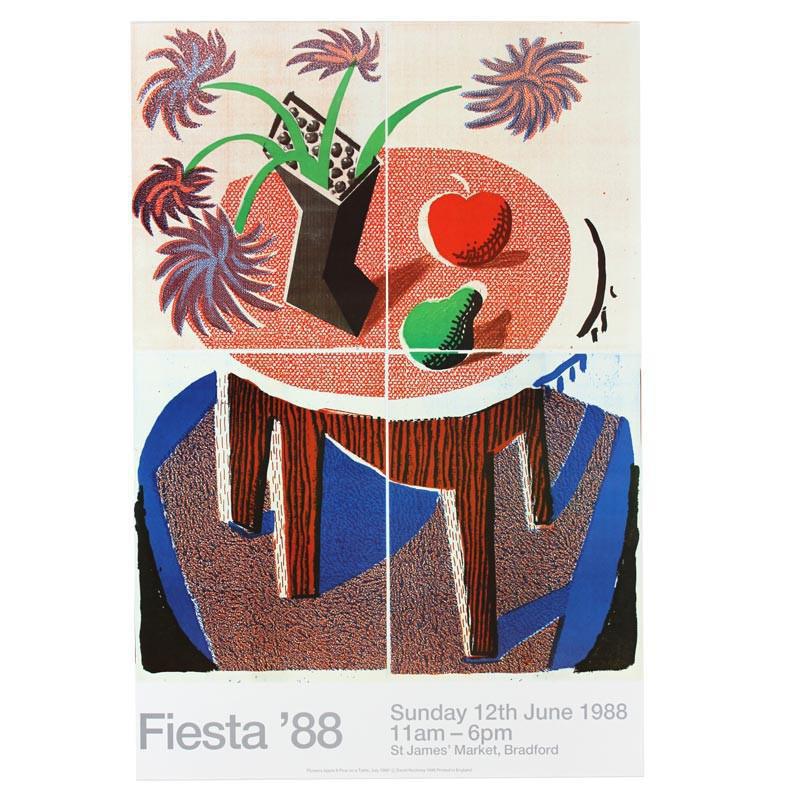 Fiesta 88 (Bradford Festival) by David Hockney