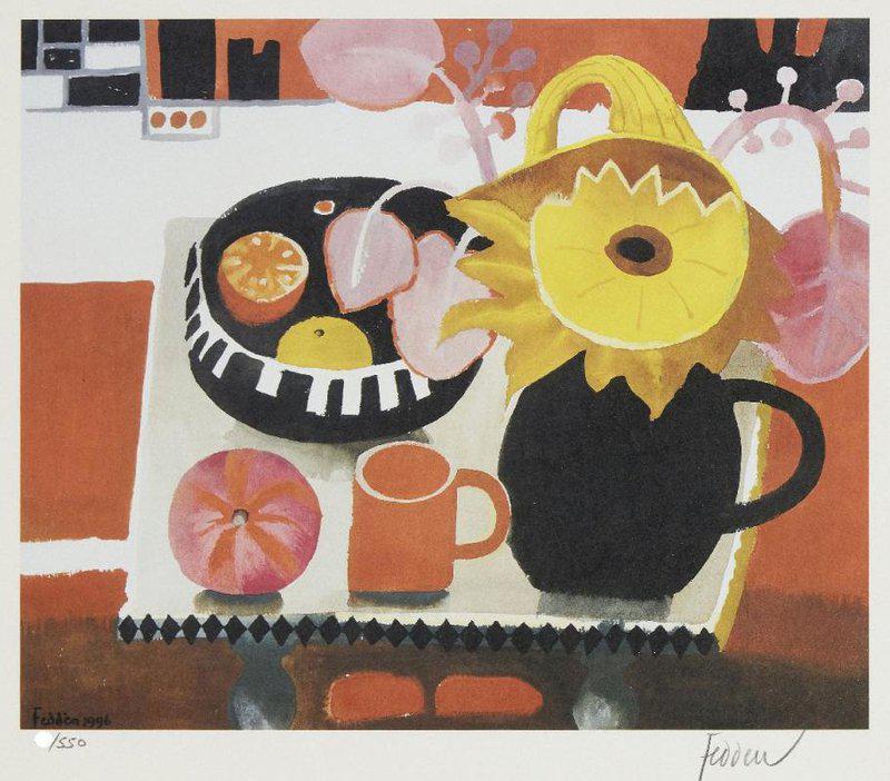 The Orange Mug by Mary Fedden