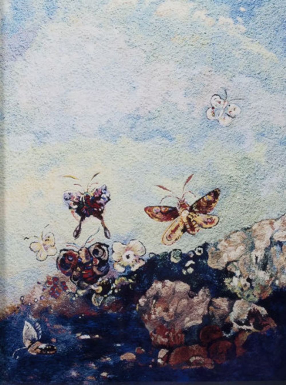 Butterflies, after Odilon Redon by Vik Muniz