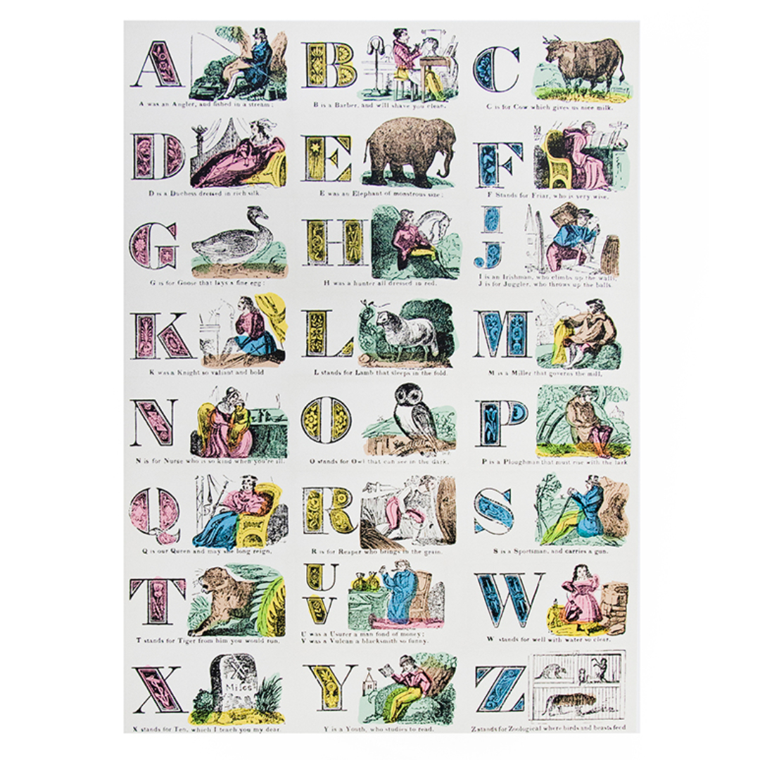 A is for Alphabet, from Alphabet Series by Peter Blake