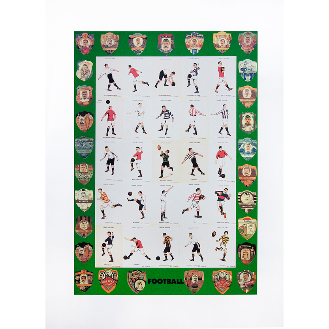 F is for Football, from Alphabet Series by Peter Blake