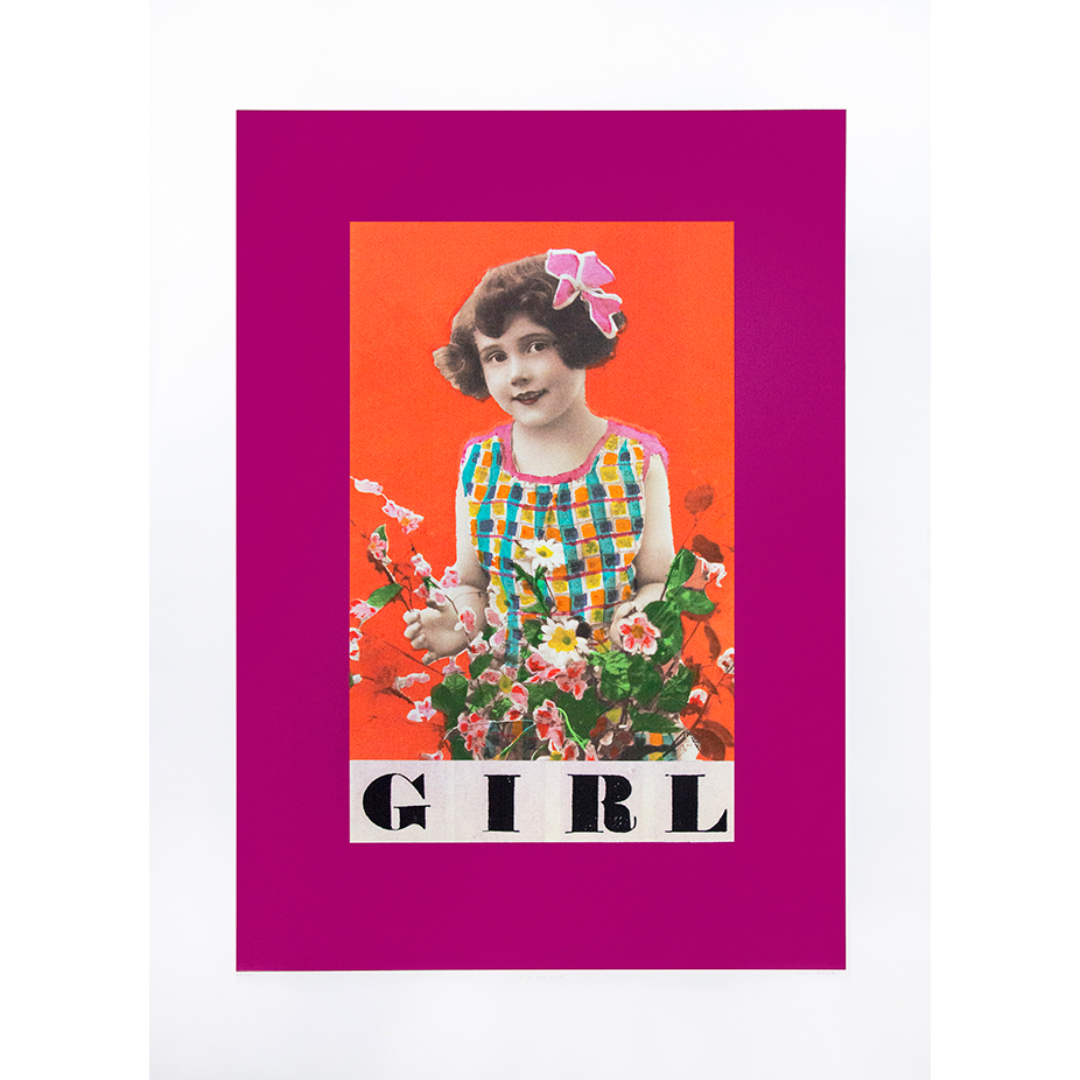 G is for Girl, from Alphabet Series by Peter Blake