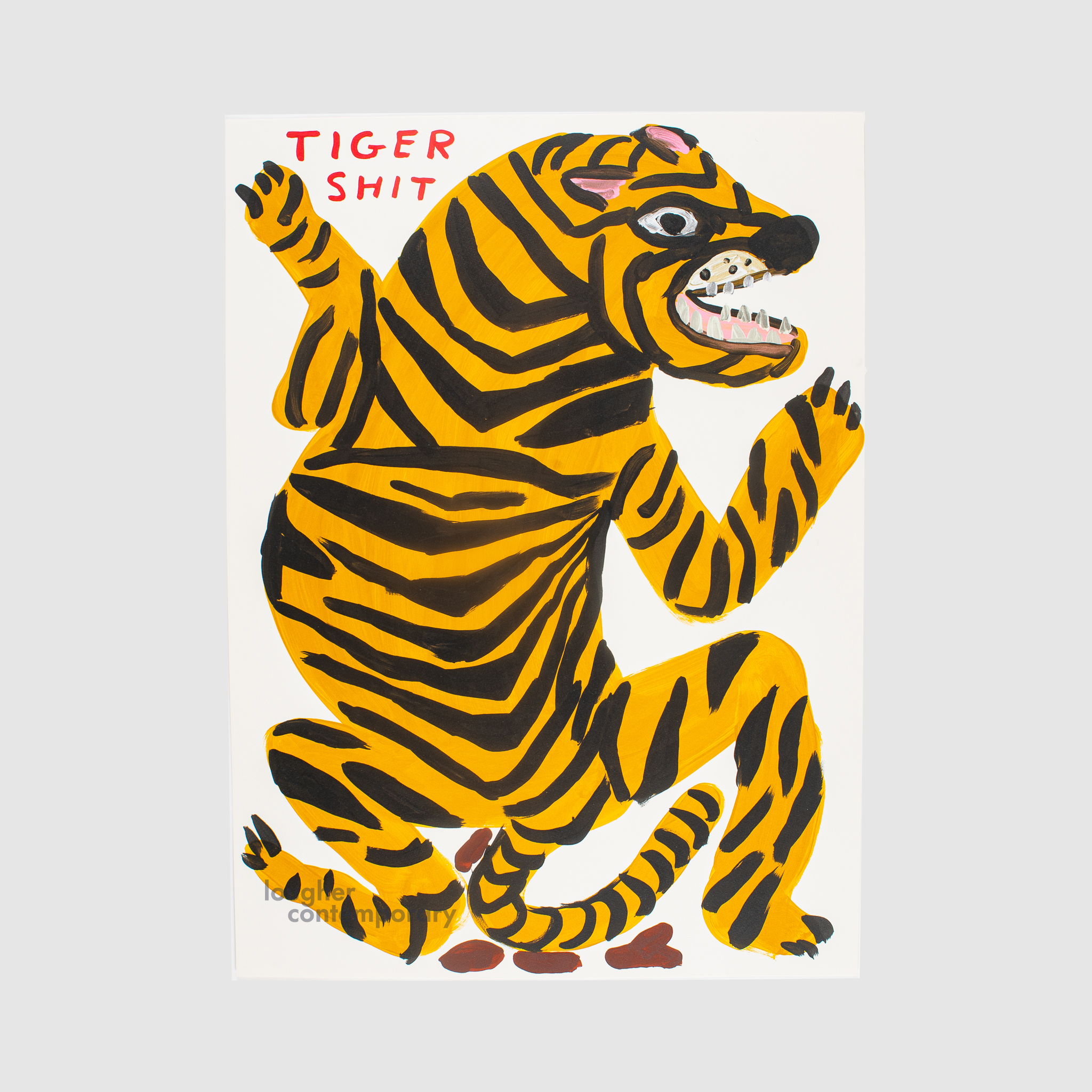 Tiger Shit by David Shrigley