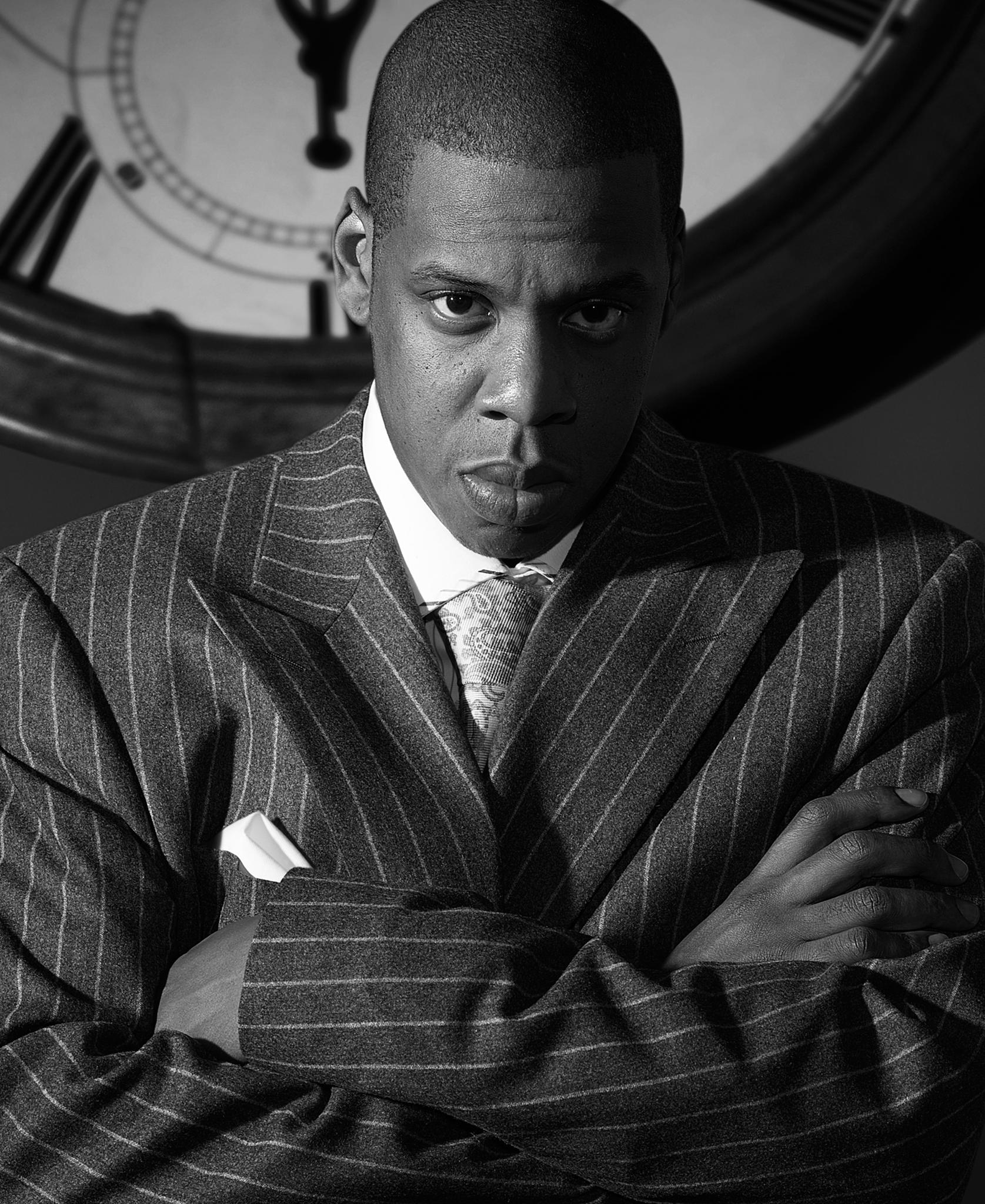 Jay Z, The Clock by Markus Klinko