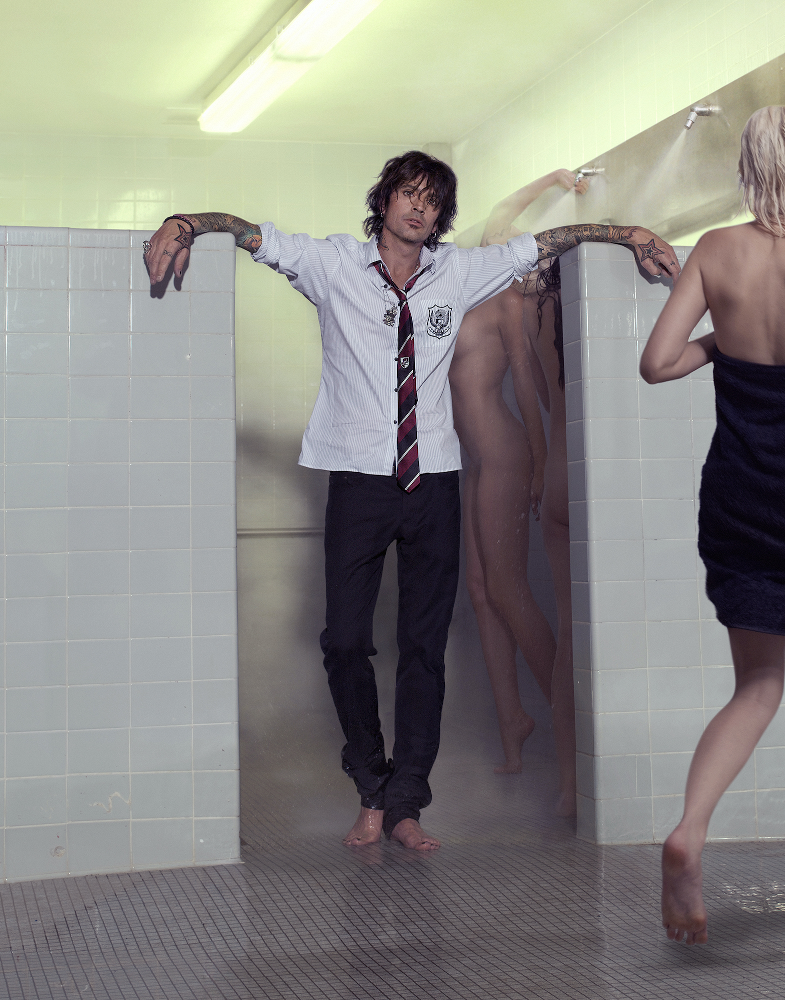 Tommy Lee, The Shower by Markus Klinko