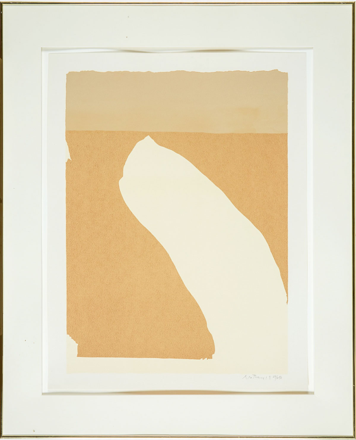 Untitled (from the flights portfolio) by Robert Motherwell