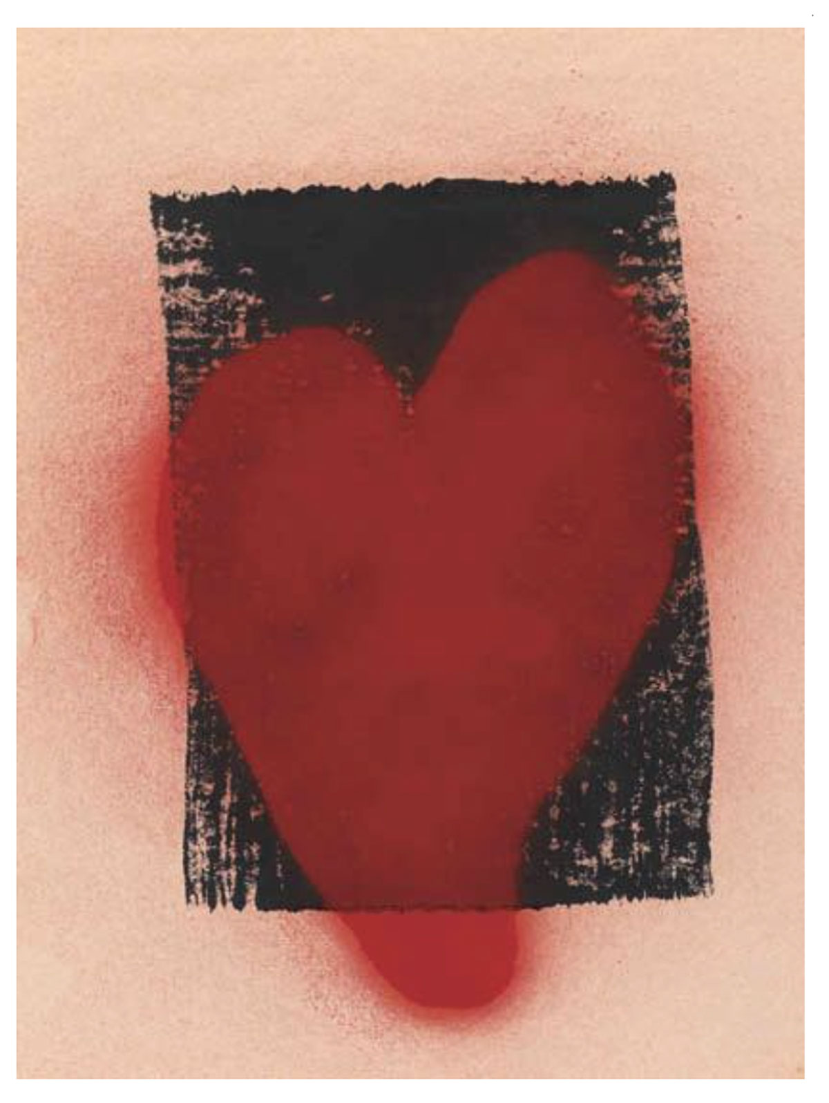 Heart by Ross Bleckner