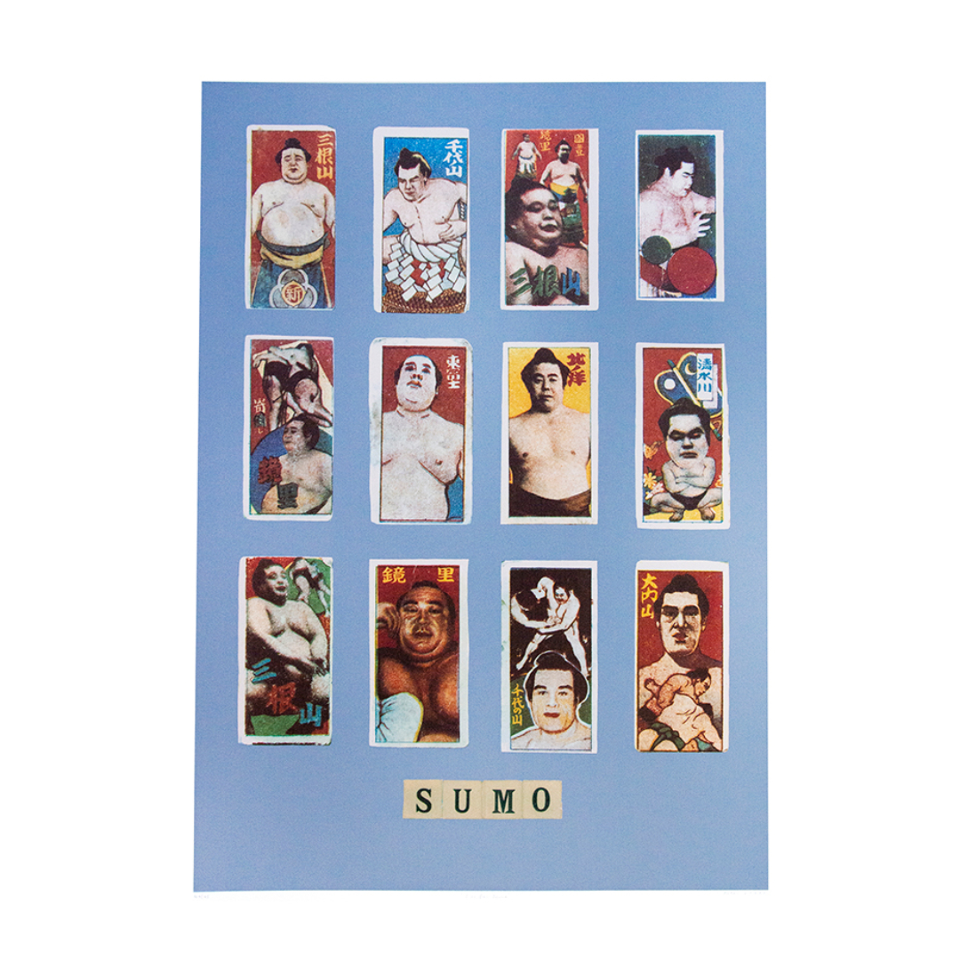 S is for Sumo, from Alphabet Series by Peter Blake