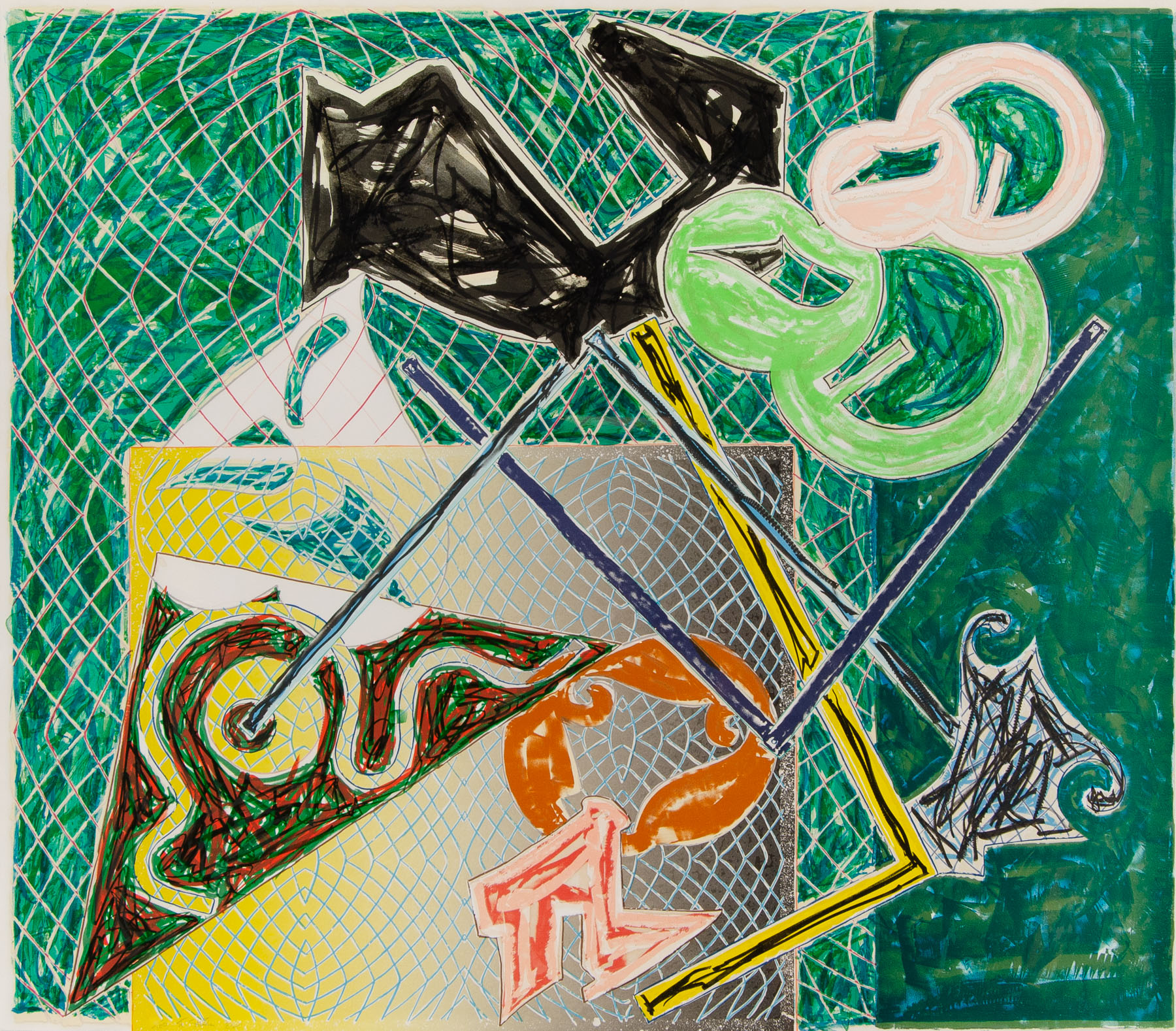 Shards v by Frank Stella