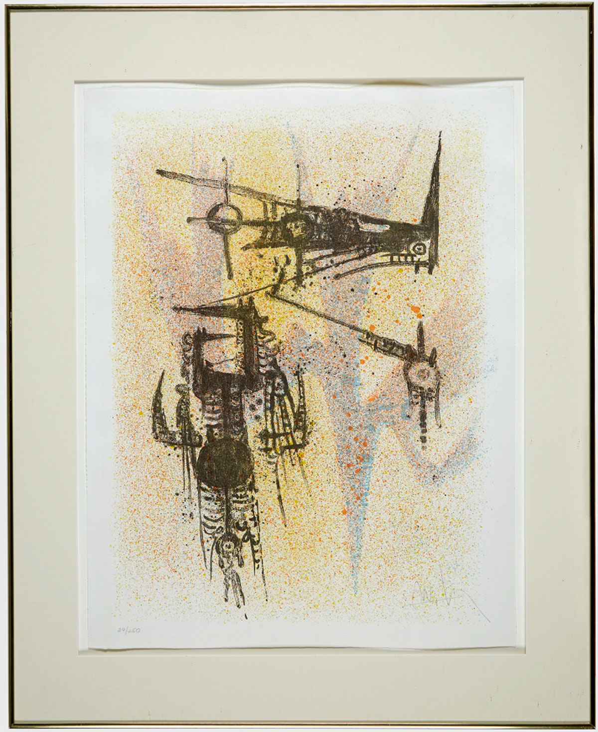 Untitled (from the flights portfolio) by Wilfredo Lam