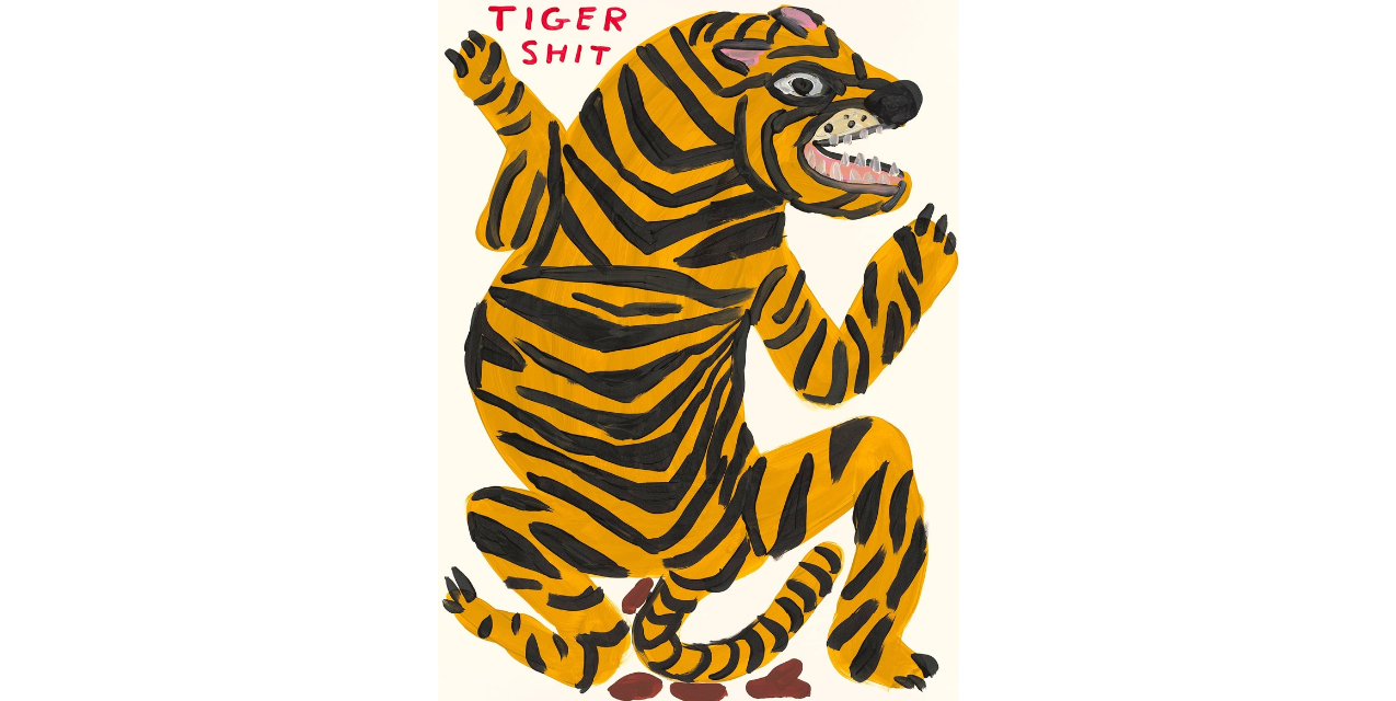 Tiger Shit by David Shrigley