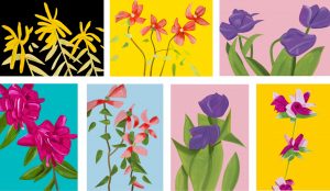 Miami Art Week The Flowers Portfolio by Alex Katz