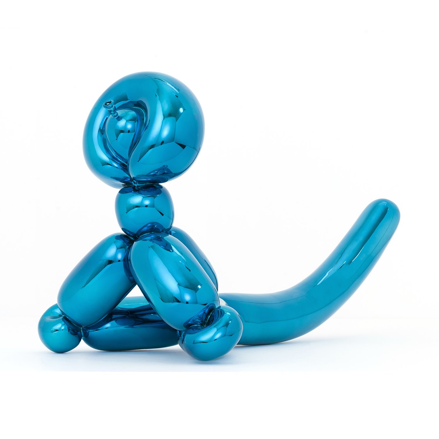 Balloon Monkey Blue by Jeff Koons