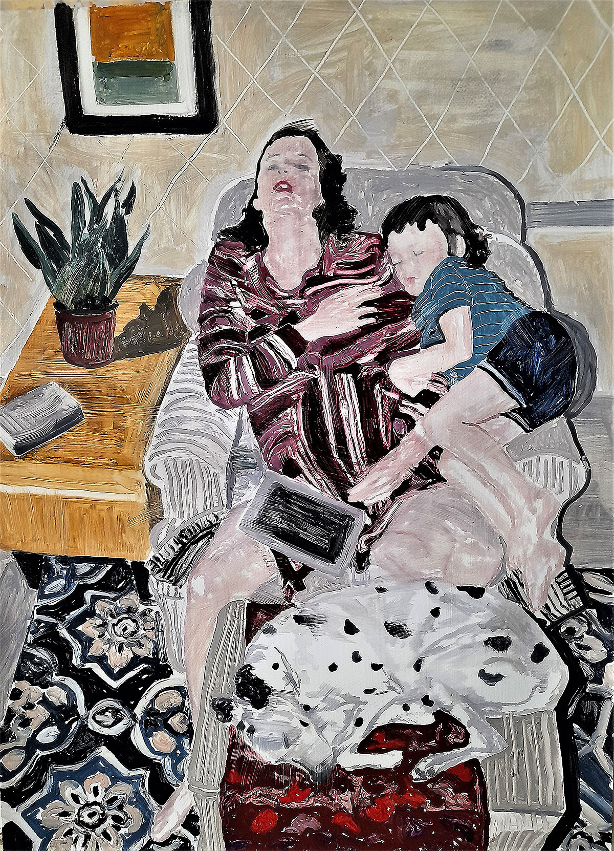 Stolen Memories-Utopia (mother with child) by Mirza Cizmic