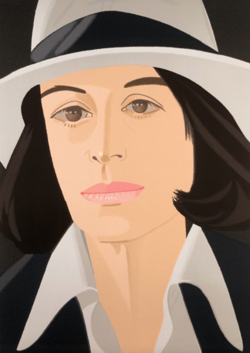 White Hat by Alex Katz