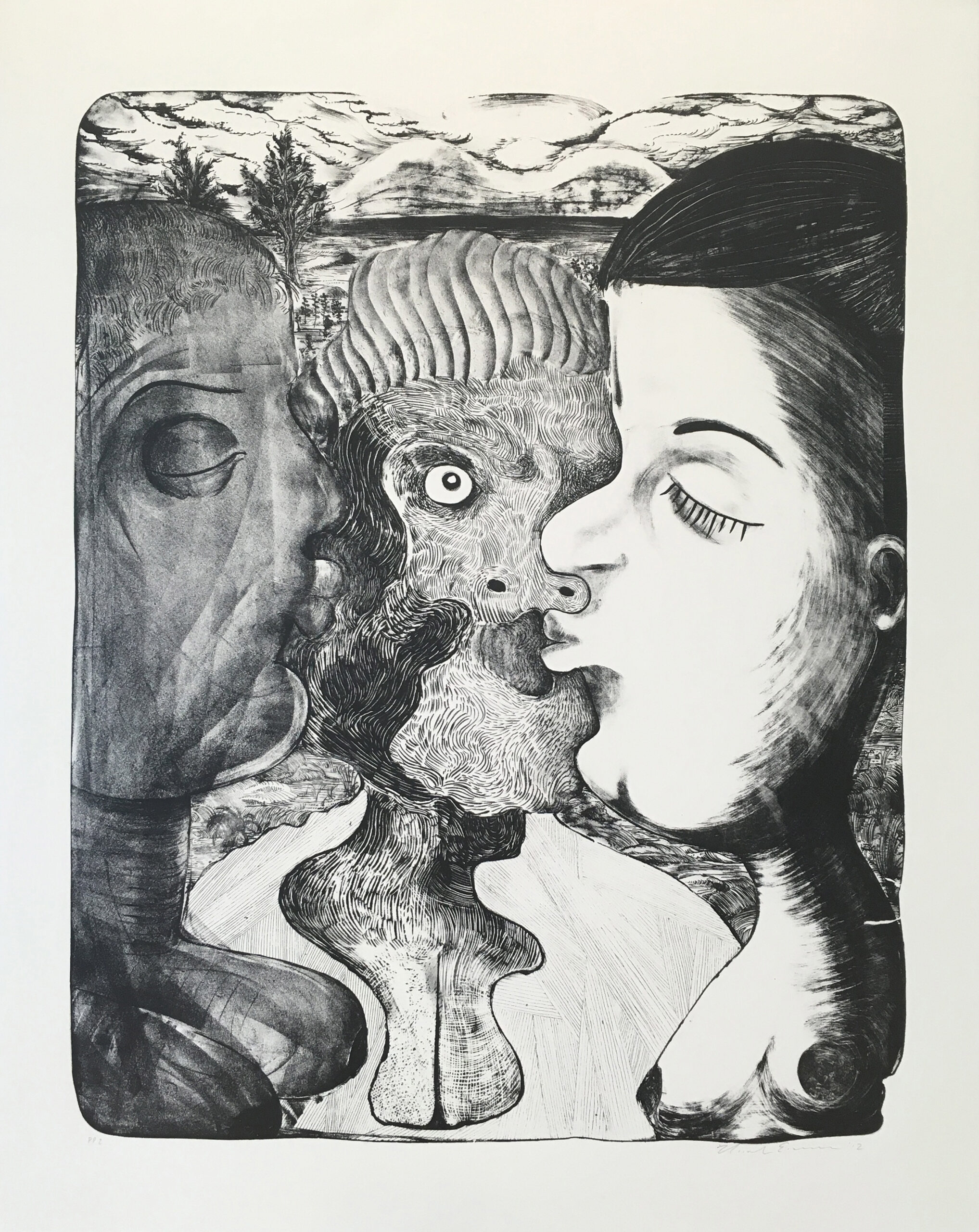 Threesome by Nicole Eisenman