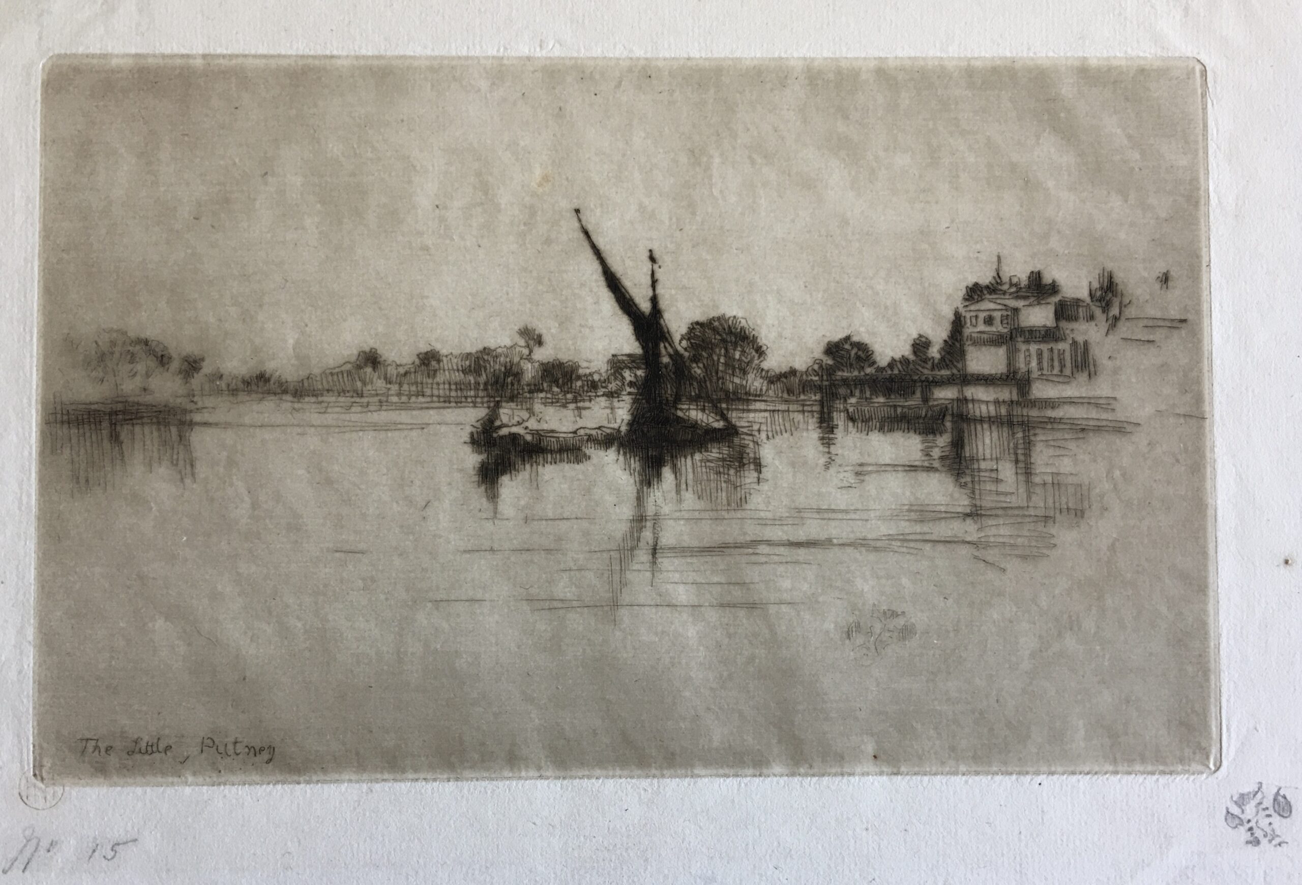 The Little Putney by James Abbott McNeill Whistler