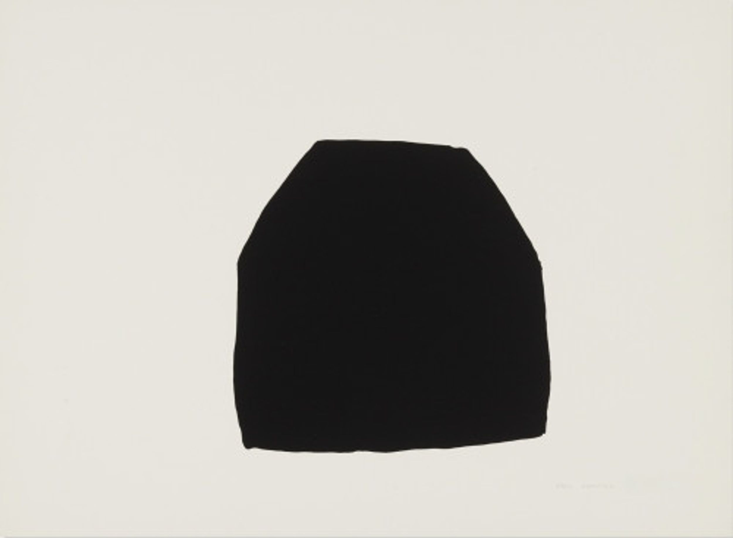 Untitled (Black) by Joel Shapiro