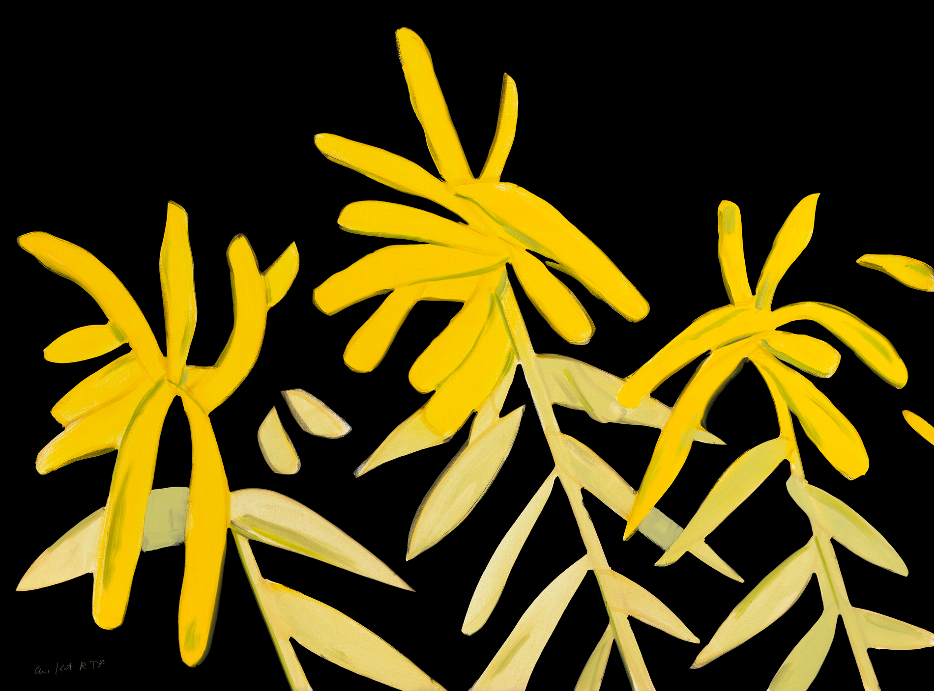 Goldenrod by Alex Katz