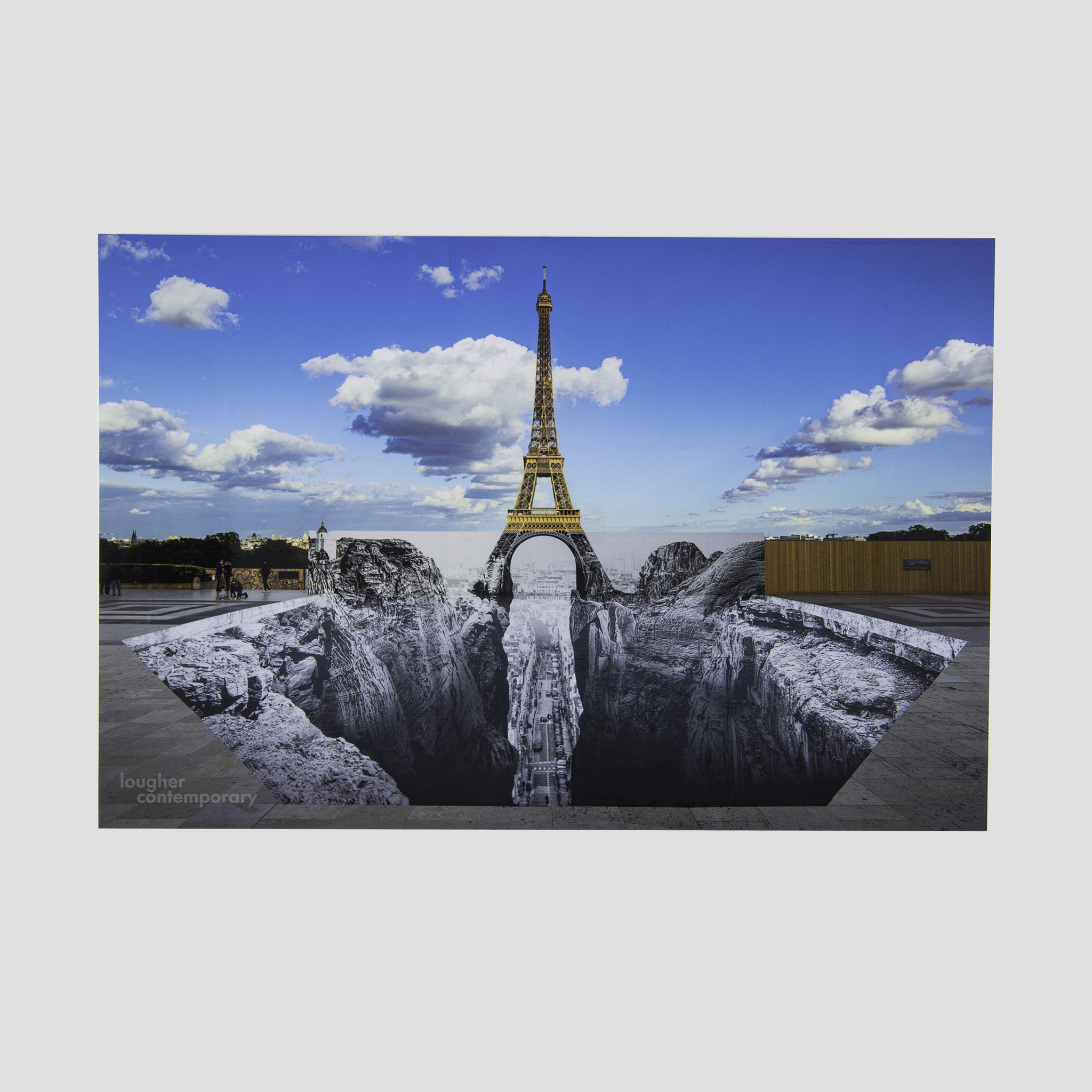 Trompe l’oeil, Les Falaises du Trocadéro, 19 mai 2021, 19h57, Paris, France, 2021 by JR