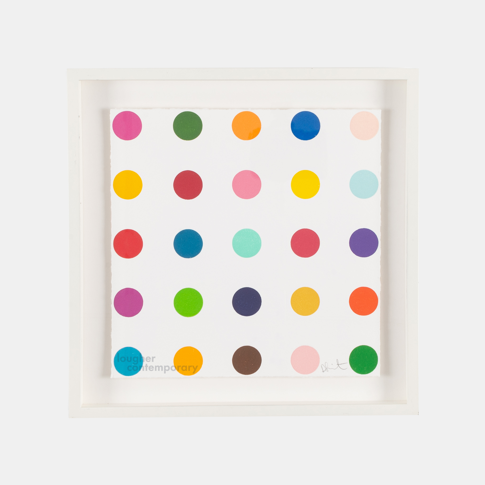 THR-Ser, from 40 Woodcut Spots by Damien Hirst