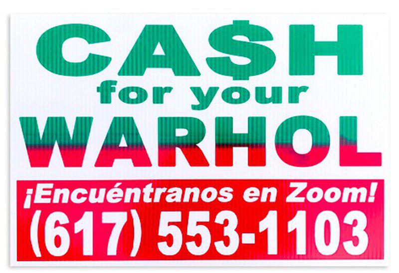 Cash For Your Warhol by Geoff Hargadon