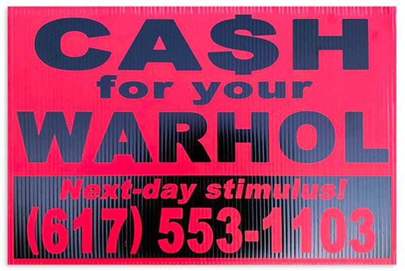 Cash For Your Warhol by Geoff Hargadon