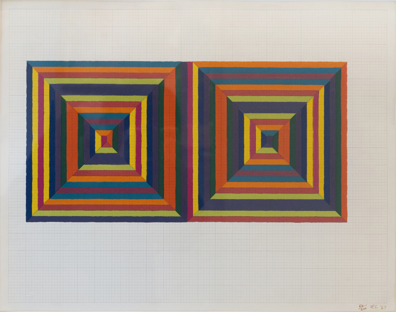 Fortin de las Flores (First Version) by Frank Stella