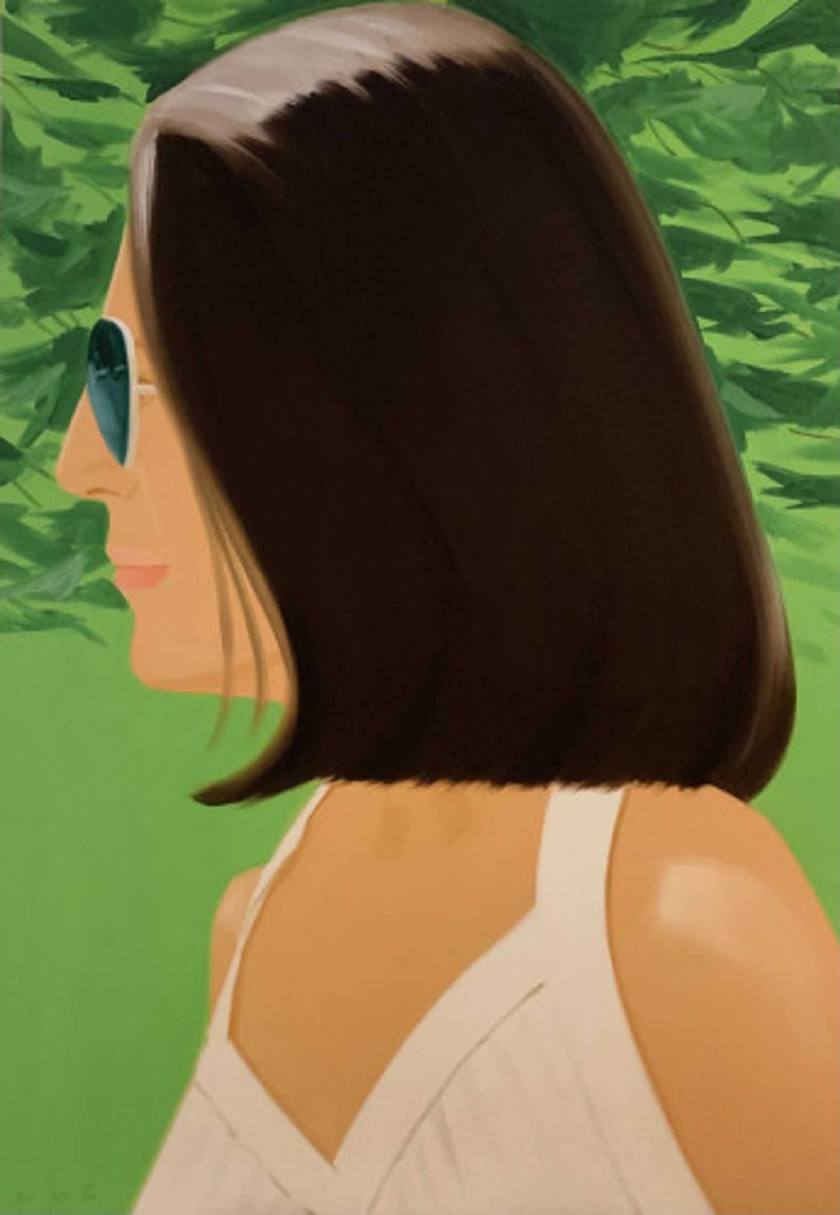 Ada in Spain by Alex Katz