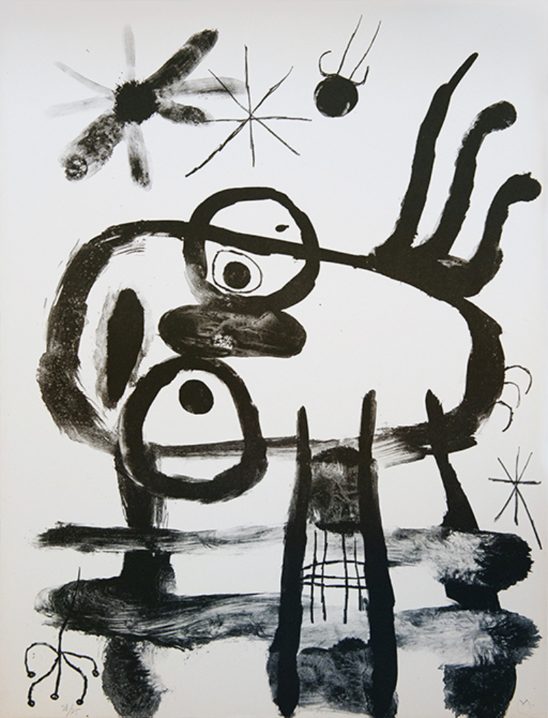 Plate XIX, from Album 19 by Joan Miró