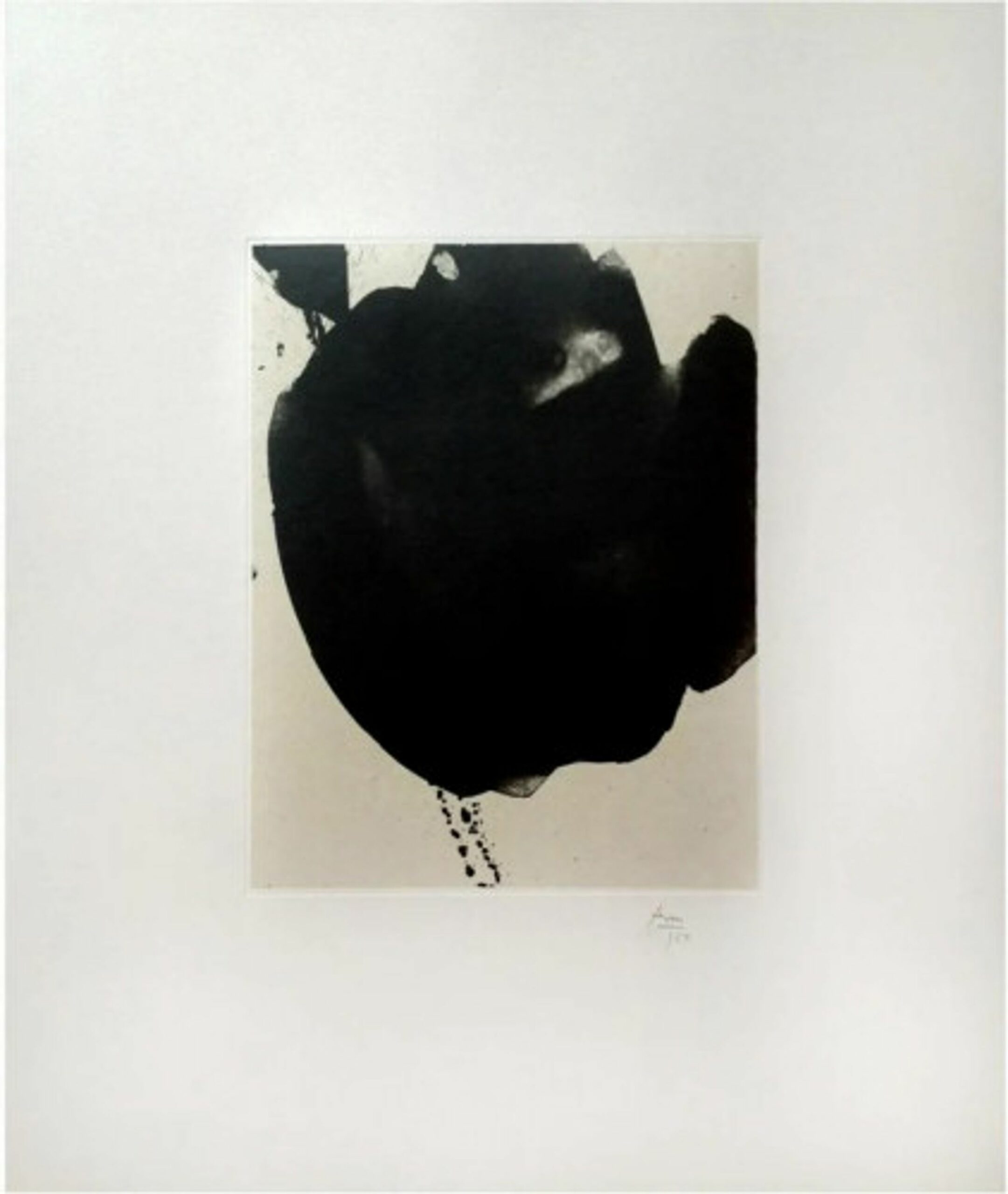 Nocturne VI (from Octavio Paz suit) by Robert Motherwell