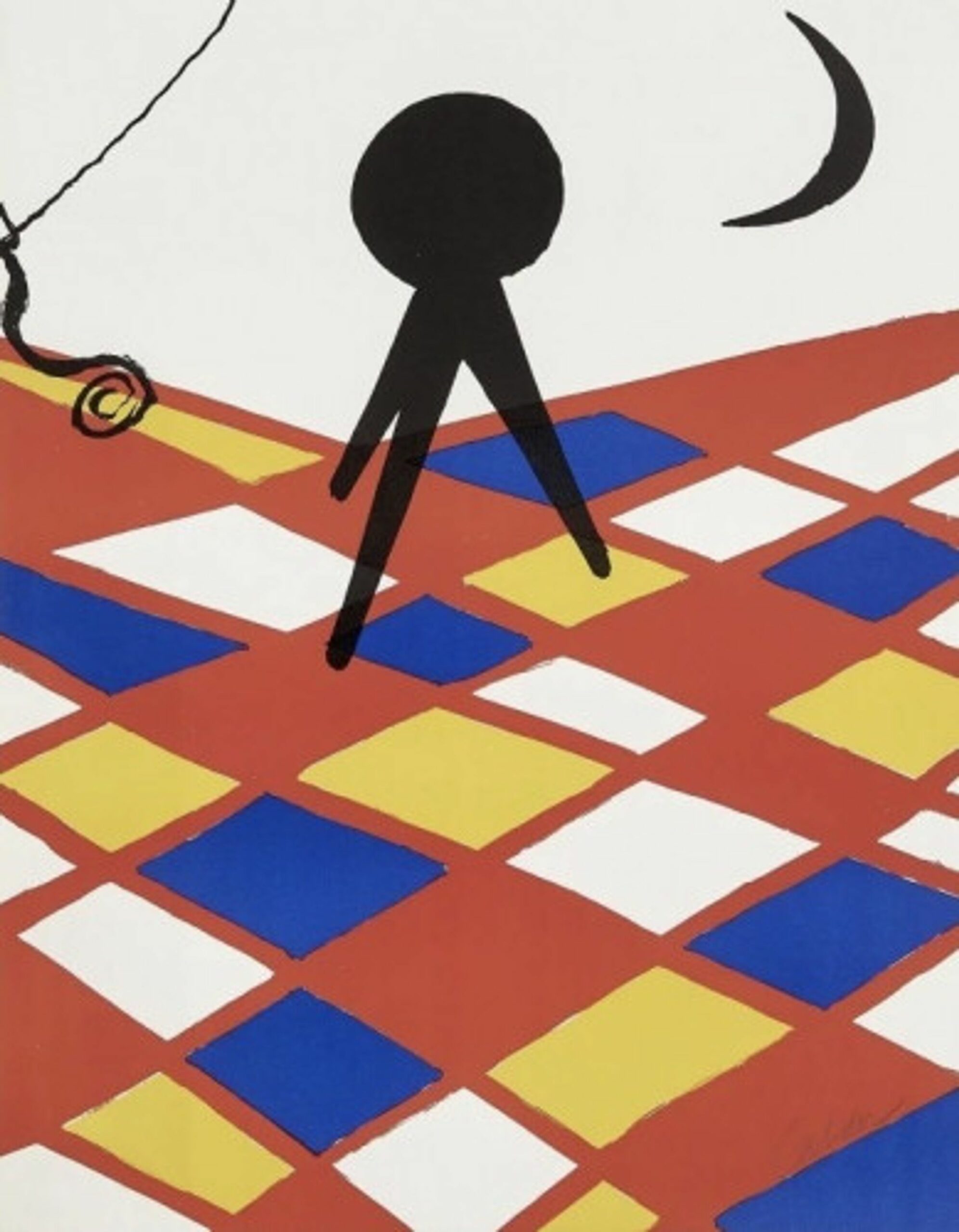 Tabouret Et Trois Pieds by Alexander Calder