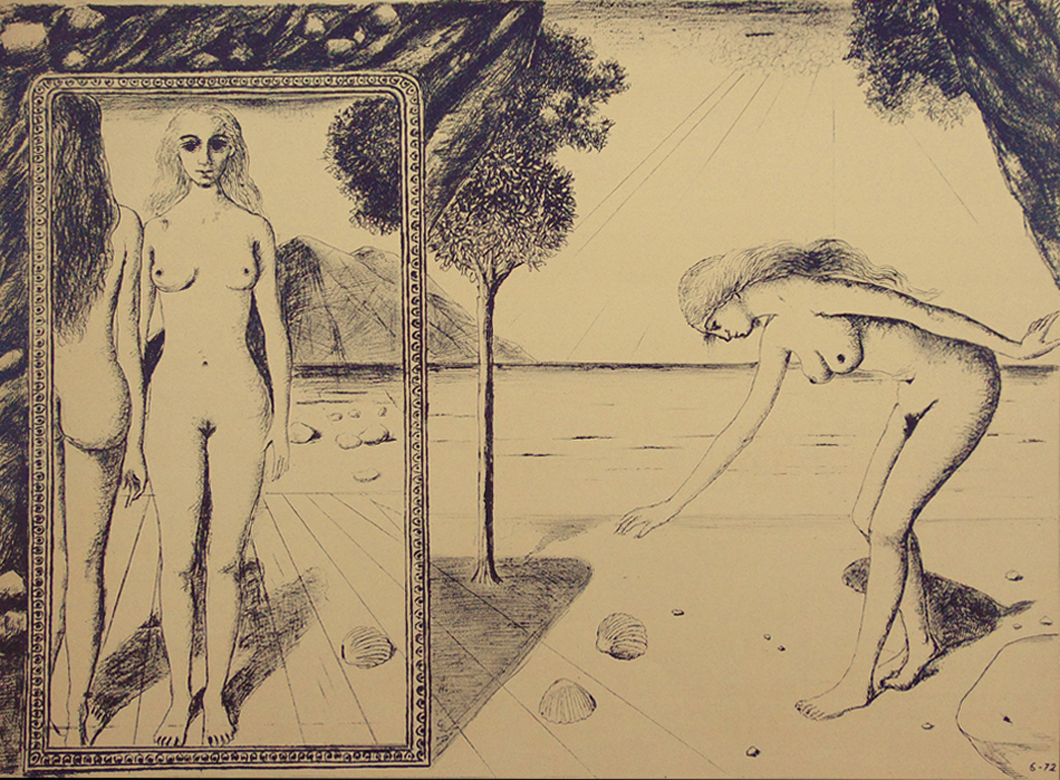 The Beach, 1972 by Paul Delvaux