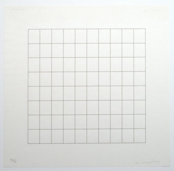 Minimal Art Prints On A Clear Day #11 by Agnes Martin