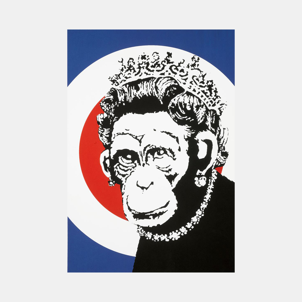 Monkey Queen (Unsigned) by Banksy