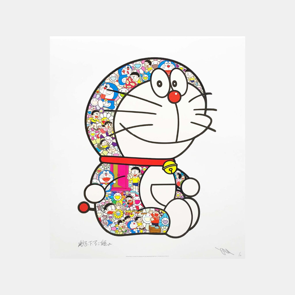 Doraemon Sitting Up: ‘Everywhere Door (Dokodemo Door)’ by Takashi Murakami