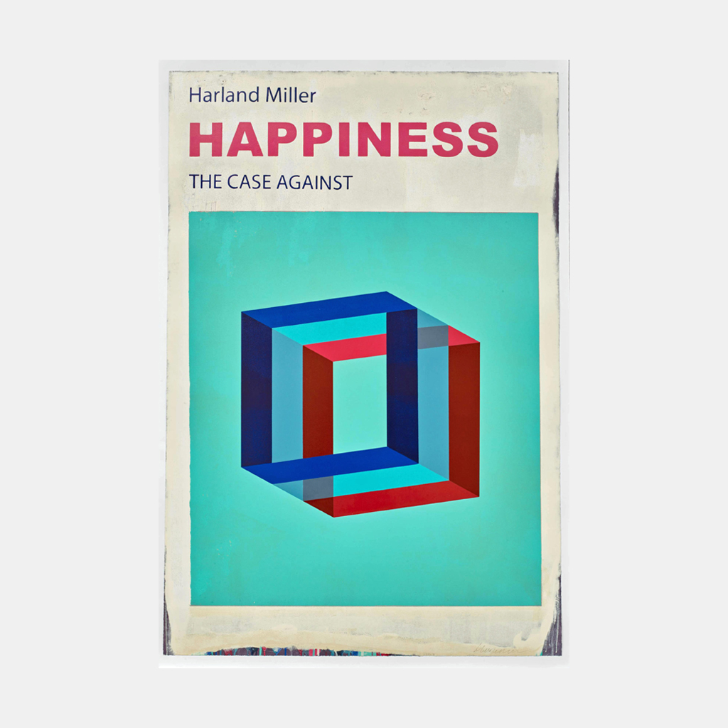 Happiness, The Case Against (Large) by Harland Miller